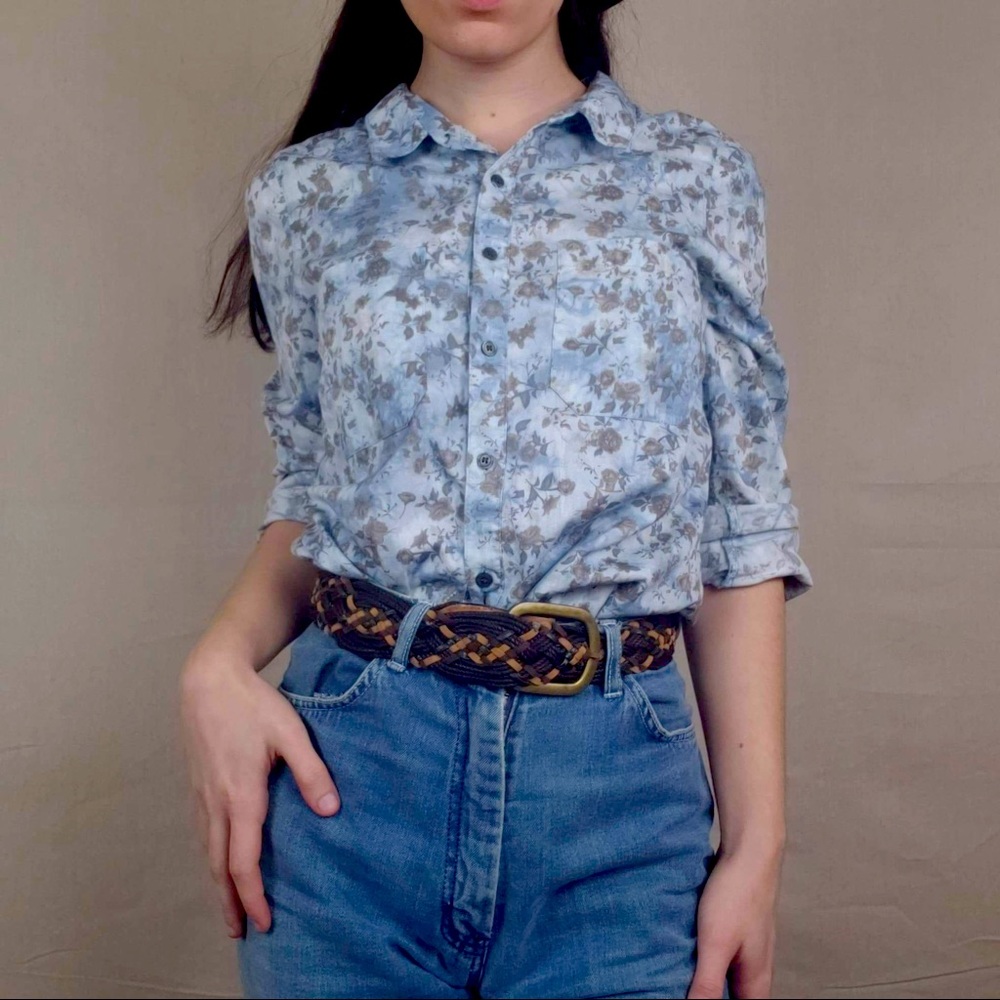 Mudd floral button up